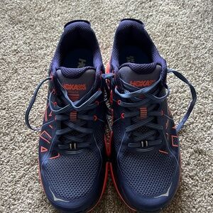 Hoka One One Navy Running Sneakers